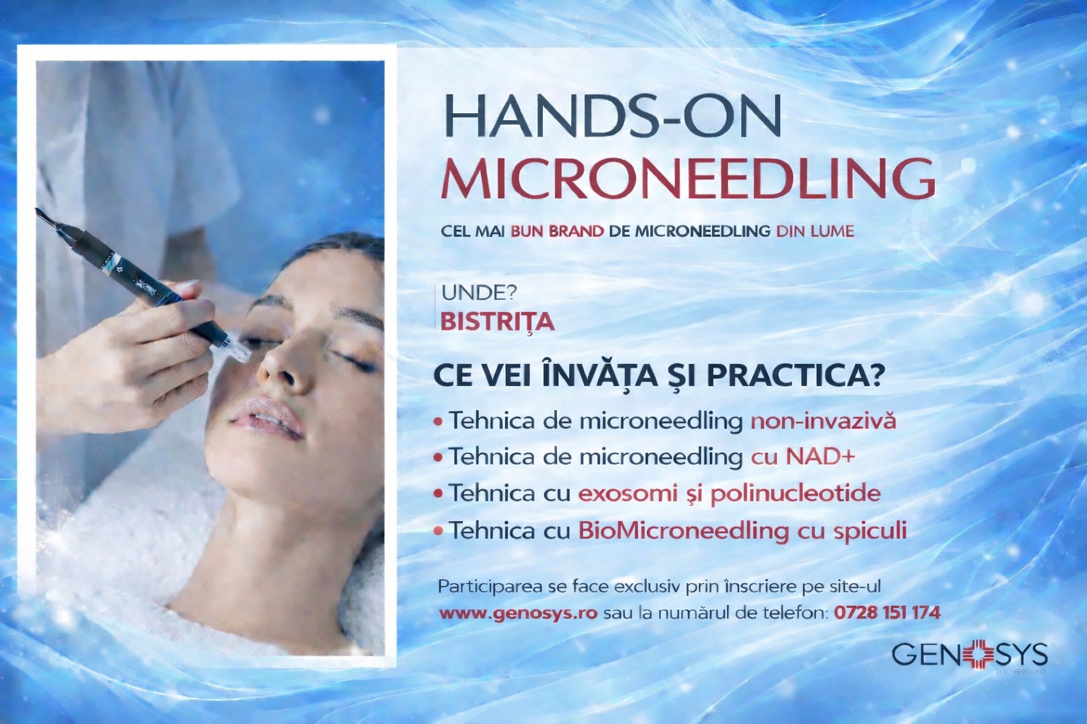 Seminar Microneedling by GENOSYS - BISTRITA