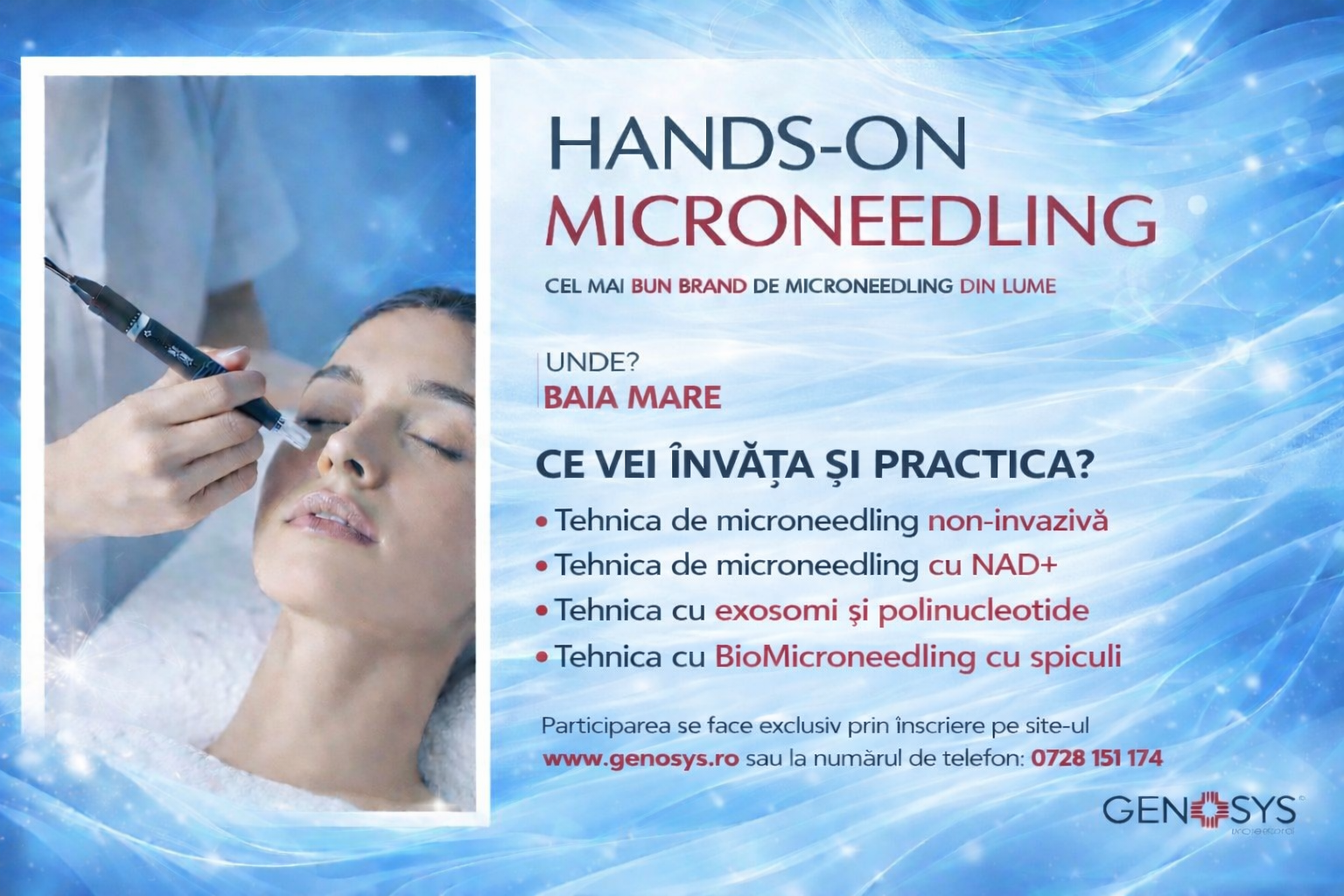 Seminar Microneedling by GENOSYS - BAIA MARE