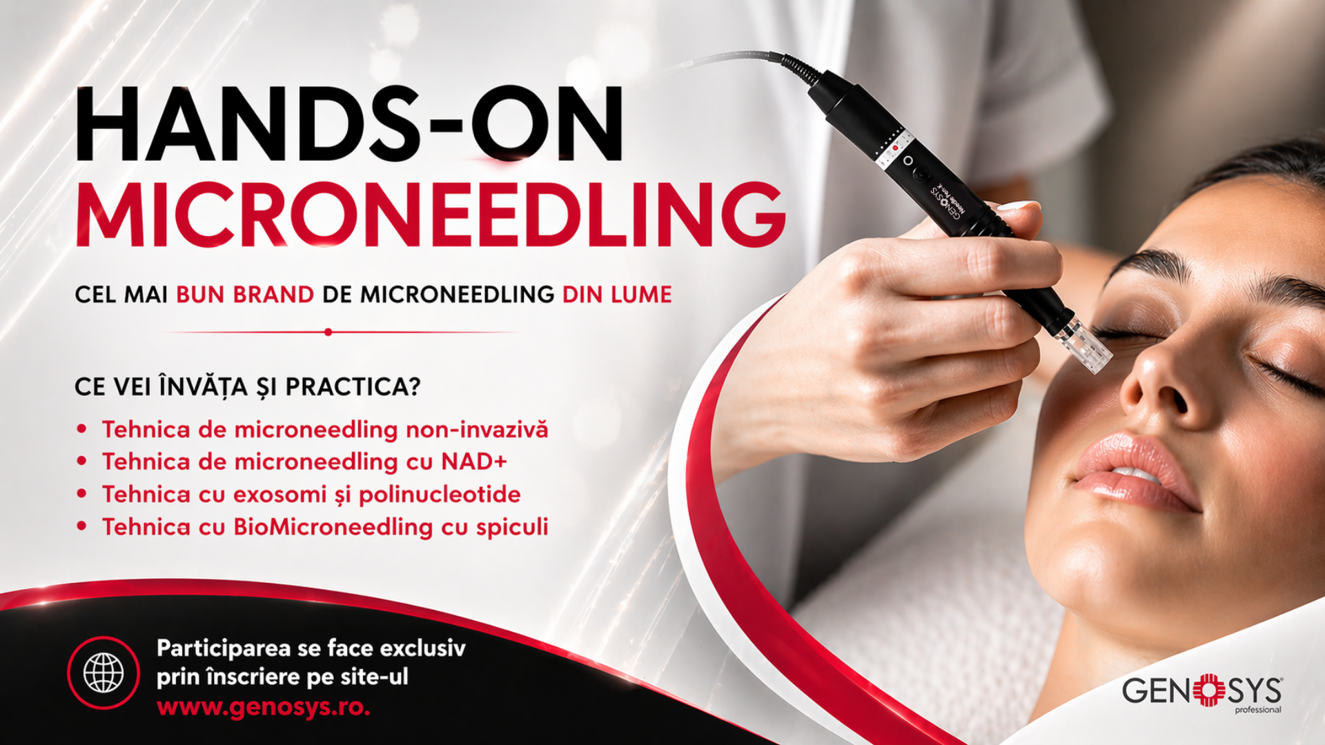 Seminar Microneedling by GENOSYS - CLUJ NAPOCA