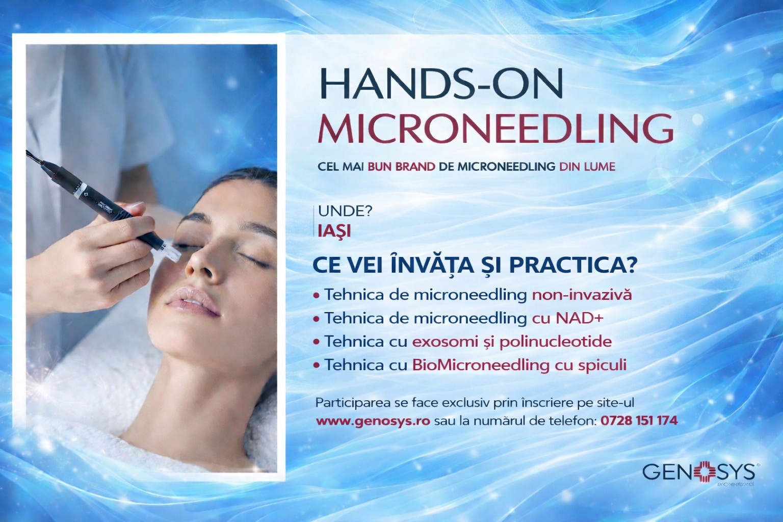 Seminar Microneedling by GENOSYS - IASI